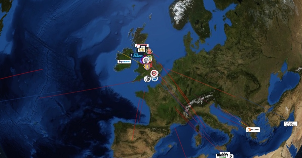 Betting Partners Map